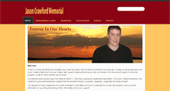 Desktop Screenshot of jasoncrawfordmemorial.org